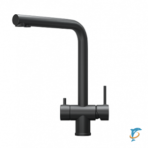 Смеситель для кухни Granula KS-7011 черный матовый  (KS-7011 черный матовый)
