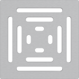 Решётка для cливных трапов из нержавеющей стали AlcaPlast MPV012 — 