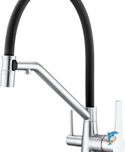 Смеситель для кухни со съемным изливом и подключением фильтра питьевой воды RAGLO R80.62  (R80.62)