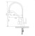 Смеситель для кухни со съемным изливом и подключением фильтра питьевой воды RAGLO R80.62