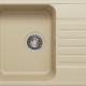 Мойка кухонная Polygran Quartz Bond 600 лён  (688308)