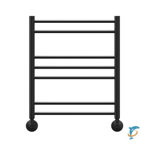 Водяной полотенцесушитель Lemark Ursus LM72607BL П7 500x600, черный  (LM72607BL)