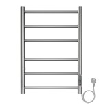 Полотенцесушитель электрический AZARIO PARMA 400/600 6 секций, диммер справа, хром (AZ10846) — Водяной полотенцесушитель «Лацио» 500/1336 Terminus Benetto 14 перекладин