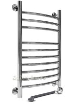 Полотенцесушитель электрический [1&quot;] K electro 600x1000 — Поверхность: Зеркальная; Тип полировки: Электро-плазменная; Энергопотребление: 50-300W; Уровень защиты: 1 класс; Давление при испытании: 40 атм.; Питание: 220-23-V 50Hz; Температура поверхности: 50°C ±10%;