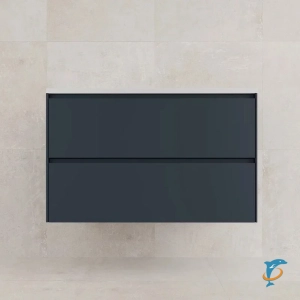 Тумба с раковиной подвесная Style Line 90 Лима , графит  (ЛС-00002465+СС-00002494)