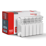 Радиатор биметаллический RADENA VC 1000 200/100 12 секций , с нижним подключением &mdash; NEO BM 500 x1 - современный облегченный радиатор с цельнолитой аллюминиевой рубашкой вокруг стального сердечника.