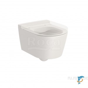 Чаша Roca Inspira Round подвесная 480, Rimless, бежевый 346528650  (346528650)