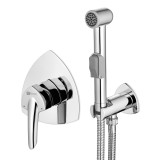 Смеситель встраиваемый Lemark Mars LM3519C с гигиеническим душем, встраиваемый — 