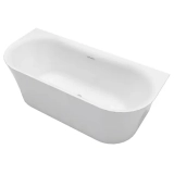 Ванна акриловая Azario ENGELS 1800x750x580 пристенная, в комплекте с сифоном и металлической рамой (ENG18075) &mdash; 