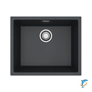 Мойка кухонная Alveus OMNI 30 GRANITAL DEEP BLACK-G90 500x450x198 с сифоном 1145083 (1150055)