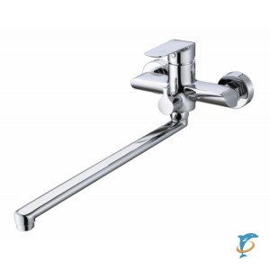 Смеситель для ванны со встроенным переключателем Хром Kaiser Glory 69055  (69055)