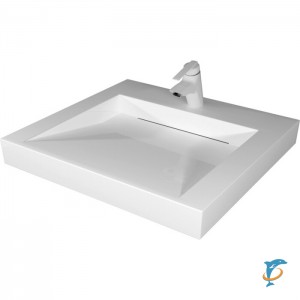 Раковина Stella Polar Берта 60х55 для установки над стиральной машиной, цвет белый  (SP-00000238)