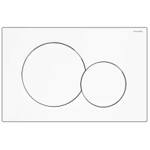 Кнопка смыва AZARIO NEW двойная, пластик, белый глянцевый (AZ-010.01) &mdash; 