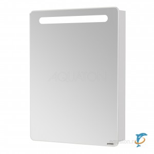 Зеркальный шкаф Aquaton Америна 60 белый, левый  (1A135302AM01L)