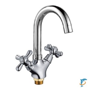 Смеситель для кухни HAIBA HB4525 латунь, хром (HB4525)