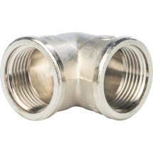 Stout Угольник ВВ никелированный 1&quot; — 