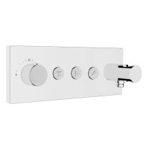 Смеситель KAISER Sano скрытого монтажа с термостатом, 3-х режимный 08677  &mdash; 