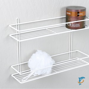 Полка прямая двухэтажная белая Fixsen FX-730W-2 (FX-730W-2)