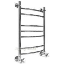 Полотенцесушитель водяной L [1&quot;] 500/1200 — Рабочее давление 3-25 атм.; Температура теплоносителя 115°C max ; Сталь AISI304; Сварка TIG по стандарту EN 10217-7 на всю толщину металла; Гарантия:	36 месяцев;
