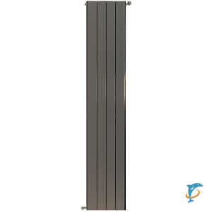 STOUT Sebino 1800 4 секции радиатор алюминиевый универсальное подключение (цвет 2676 cod.08 серый)  (SRA-1120-18000804)