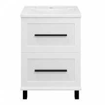 Тумба с раковиной Misty Модерн 60 напольная — 