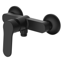 Смеситель для душа Azario ELVIS с ручным душем, керамический картридж, чёрный (AZ-WWK338155PA) — 