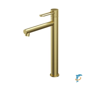 Смеситель для раковины Iddis Duna DUNMG01i01, PVD золото матовое  (DUNMG01i01)