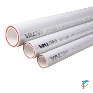 Полипропиленовая труба, армированная стекловолокном VALTEC PP-FIBER PN 25, 50 мм  (VTp.700.FB25.50)