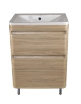 Тумба для комплекта Атлантика 60 Люкс PLUS напольная, ясень перламутр — 