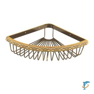 Полка угловая Lemark Jasmine LM6681B 1-ярусная  (LM6681B)