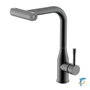 Смеситель для кухни с мультифункциональным изливом Splenka S206.49.09, графит  (S206.49.09)