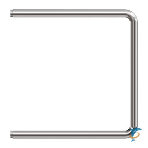 Полотенцесушитель водяной Point PN35554 500x400 П-образный (1"), хром  (PN35554)