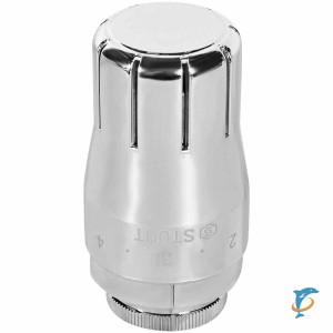 Головка термостатическая STOUT Design хром, жидкостная M30x1,5, SHTD-0002-003015C  (SHTD-0002-003015C)