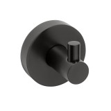 Крючок одинарный Sapho X-Round Black XB200, чёрный — 