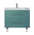 Тумба с раковиной Misty Марта 80 напольная бирюза
