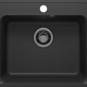 Мойка кухонная Polygran Quartz Bond 530 уголь  (688230)