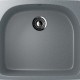 Односекционная реверсивная мойка ULGRAN U-408 темно-серый  (U-408-309)