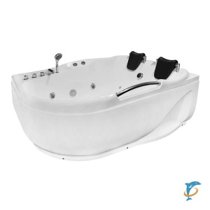 Ванна акриловая Loranto 1200х1700х650 с гидромассажем, правосторонняя, для двух персон (CS-806RN) (CS-806RN)