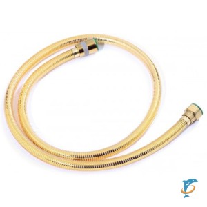 Шланг для душа 1,75м усиленный Luxus Золото (металлический) Kaiser 0021 (0021)