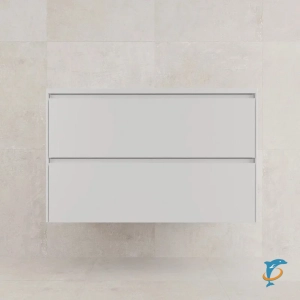 Тумба с раковиной подвесная Style Line 90 Лима , белый матовый  (ЛС-00002464+СС-00002494)