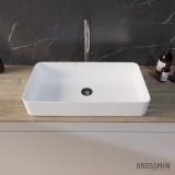 Раковина Grossman GR-3031 (610х335х110) БЕЛАЯ — 