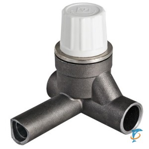 Кран термостатический под приварку VALTEC VT.035.R 26x21x26 мм правый  (VT.035.R.04)