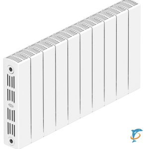 Биметаллический радиатор Rifar SUPReMO 350 - 10 секций боковое подключение  (4RS35-10)
