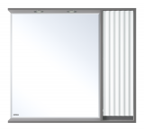 Зеркало-шкаф Brevita Balaton 90 правый, со светом — 