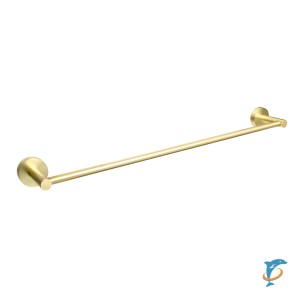 Полотенцедержатель трубчатый Fixsen COMFORT GOLD FX-87001, золото-сатин  (FX-87001)