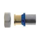 Переходник с накидной гайкой Prandelli Multyrama профиль H,TH,U 20х2,0х3/4 &mdash; Выпускаются двух типов (резьбовые и прессовые) создают герметичное и долговечное соединение между трубами.