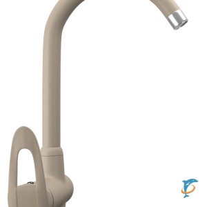 Смеситель для кухонной мойки Ulgran Quartz UQ-006 десерт  (UQ-006-03)