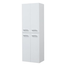 Пенал Dreja 50 подвесной/напольный, универсальный, белый глянец — 