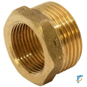 Футорка TIM 1 1/2-1'' (латунь)  (BX064)