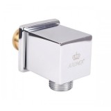 Настенный кронштейн для соединения душевого шланга Хром (квадратный) Kaiser 0045 — 